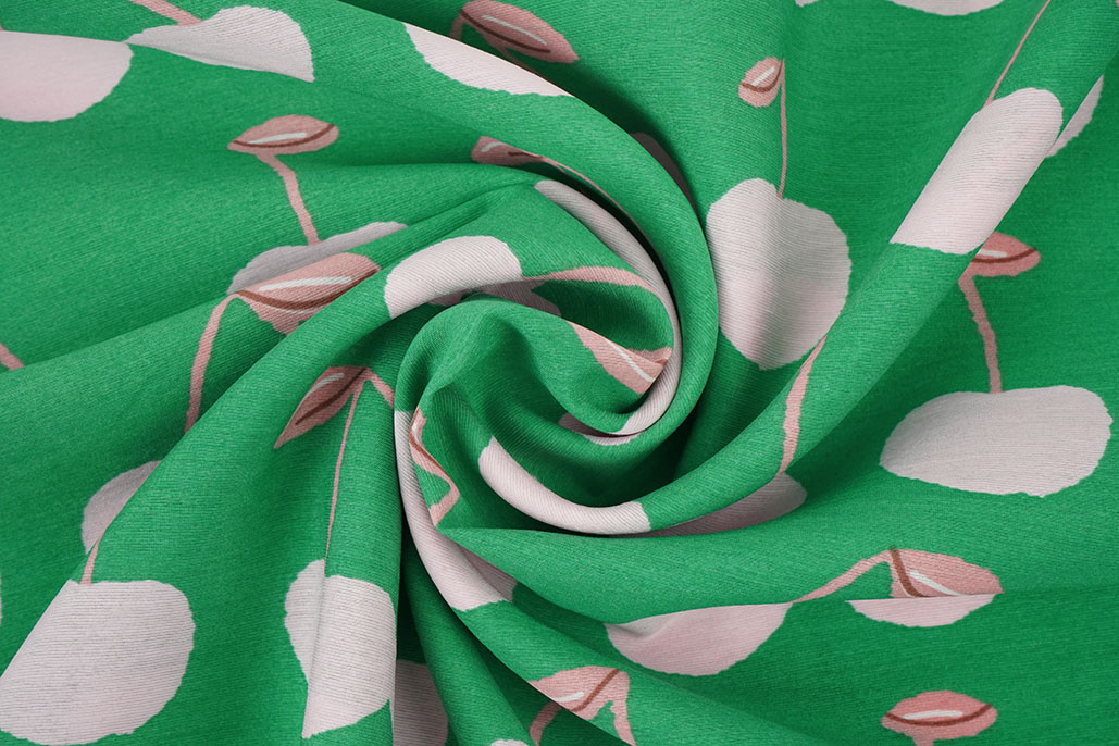 Gewassen Viscose Kersen