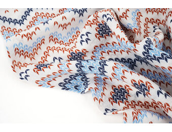 Washed Viscose Rhombus