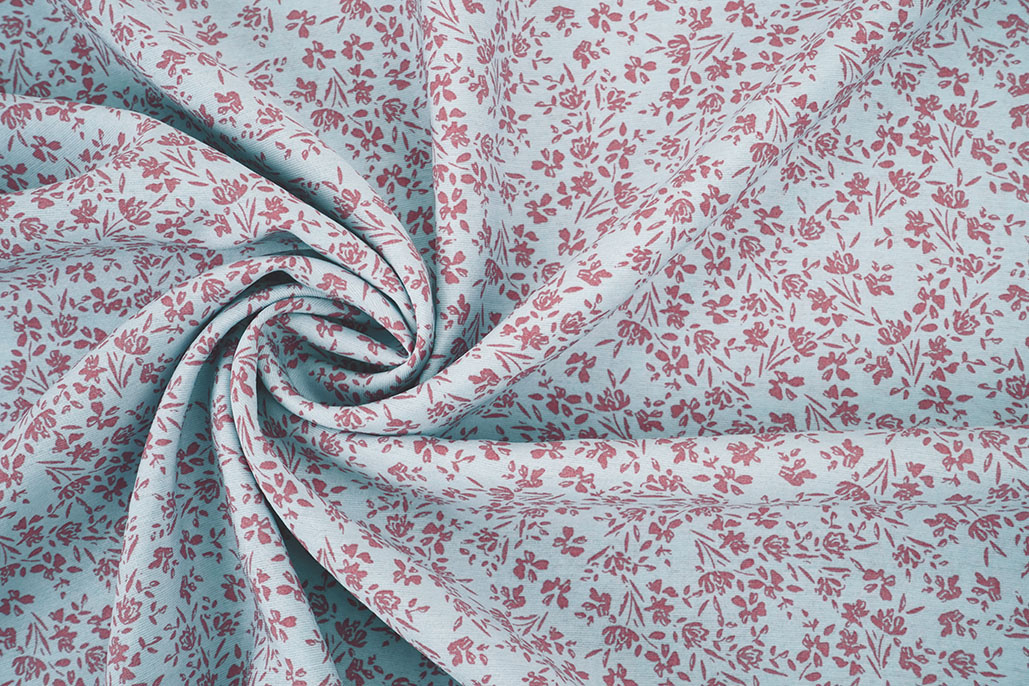 Washed Viscose Mireya Blue Grey