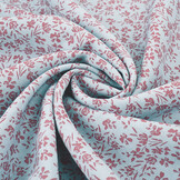 Gewassen Viscose Mireya Blauw Grijs