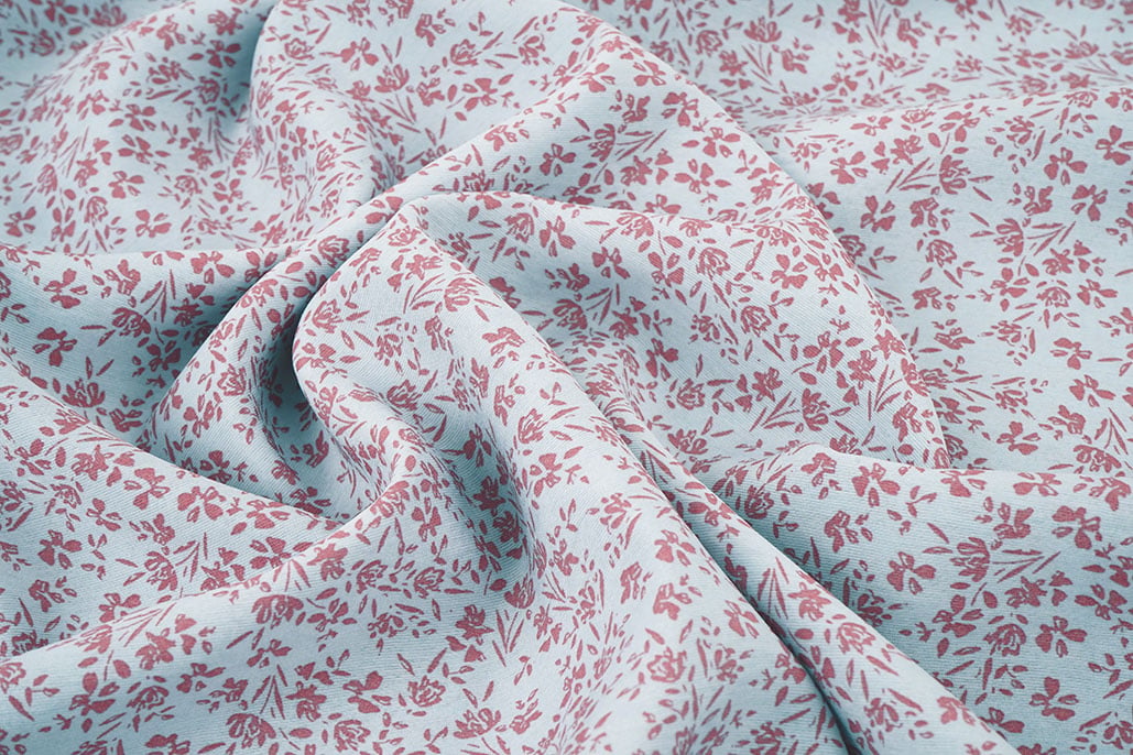 Washed Viscose Mireya Blue Grey