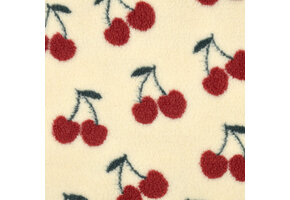 Teddy Stof Kersen Creme