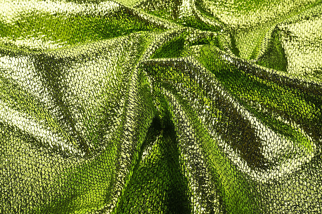Party Bling Snake Print Lime Green