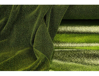 Party Bling Slangenprint Lime Groen