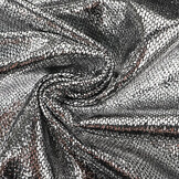 Party Bling Schlangenprint Silber