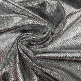 Party Bling Slangenprint Zilver