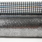 Party Bling Slangenprint Zilver