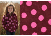 Teddy Stof Stippen Bordeaux Rood