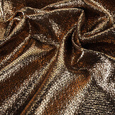 Party Bling Slangenprint Brons