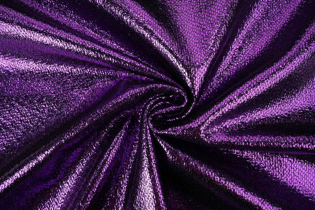 Party Bling Slangenprint Paars