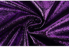 Party Bling Slangenprint Paars