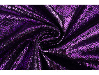 Party Bling Slangenprint Paars