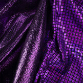 Party Bling Slangenprint Paars