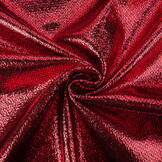Party Bling Snake Print Red