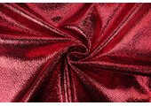 Party Bling Slangenprint Rood