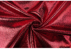 Party Bling Slangenprint Rood