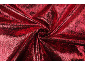 Party Bling Slangenprint Rood