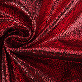 Party Bling Slangenprint Rood