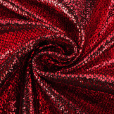 Party Bling Slangenprint Rood
