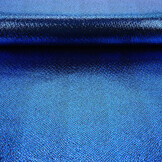 Party Bling Snake Print Cobalt Blue