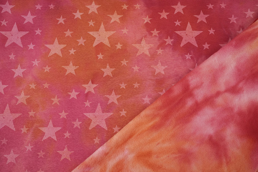 Jogging Tie Dye Stars Red
