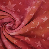 Jogging Tie Dye Sterren Rood
