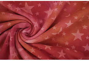 Jogging Tie Dye Sterren Rood