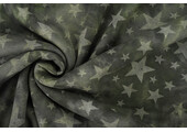 Jogging Tie Dye Stars Army Green