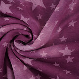 Jogging Tie Dye Sterren Donker Oud Roze