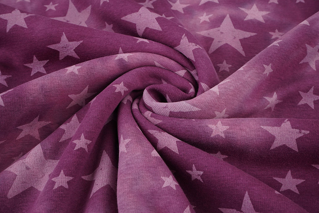 Jogging Tie Dye Stars Dark Old Pink
