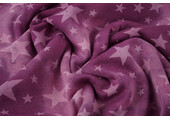 Jogging Tie Dye Stars Dark Old Pink