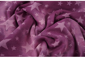 Jogging Tie Dye Sterren Donker Oud Roze