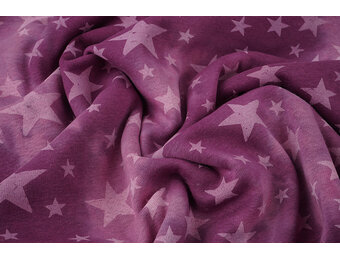 Jogging Tie Dye Sterren Donker Oud Roze