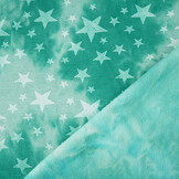 Jogging Tie Dye Stars Sea Green