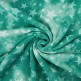 Jogging Tie Dye Stars Sea Green
