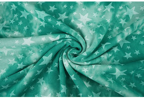 Jogging Tie Dye Sterren Zeegroen
