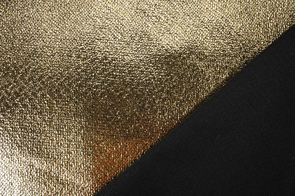 Party Bling Snake Print Gold