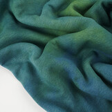 Sweatstoff Tie Dye Grün Jeans