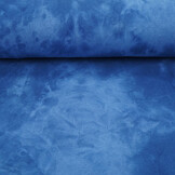 Sweatstoff Tie Dye Blau