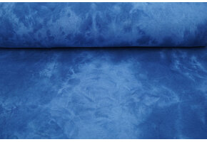 Sweatstoff Tie Dye Blau