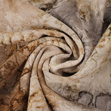 Tie Dye Jacquard Beige Bruin