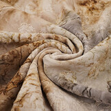 Tie Dye Jacquard Beige Brown