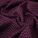 Viscose Jacquard Zigana 3-Tone Fuchsia