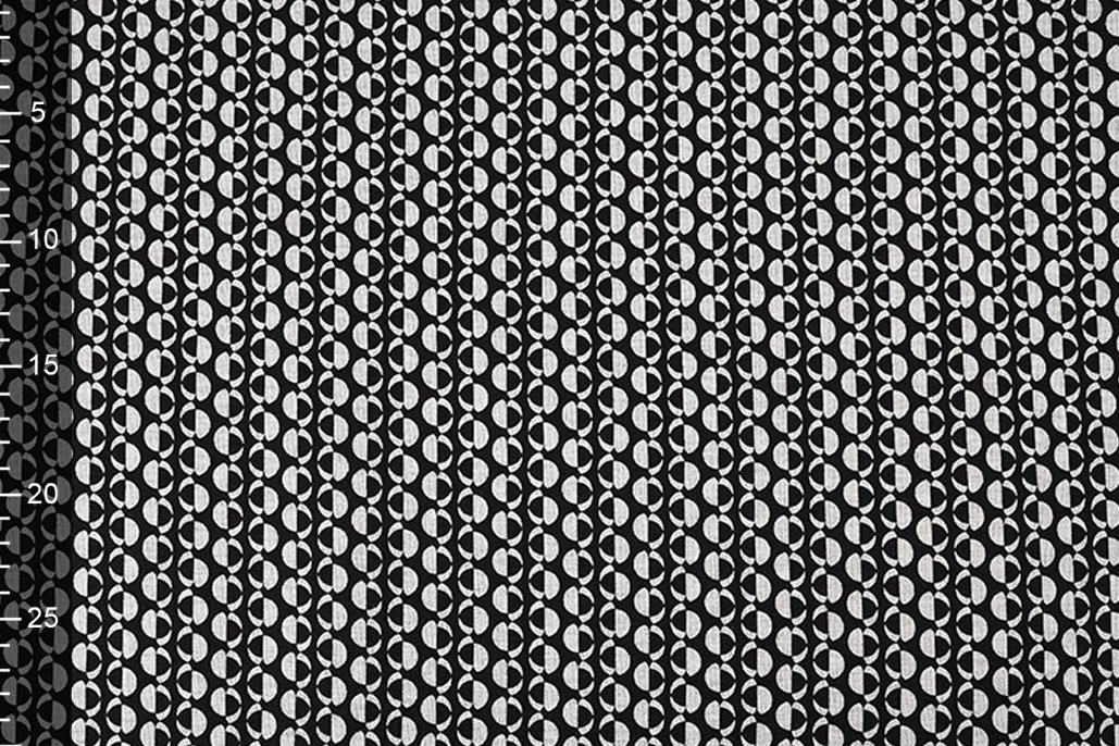 Viscose Punta Di Roma Geo Print 1