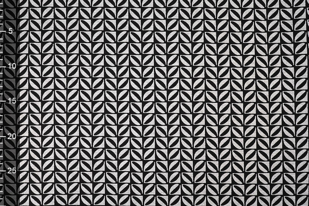 Viscose Punta Di Roma Geo Print 2