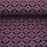 Viscose Punta Di Roma Retro Chain Pink