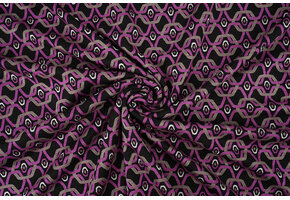 Viskose Punta Di Roma Retro Chain Rosa