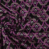Viskose Punta Di Roma Retro Chain Rosa