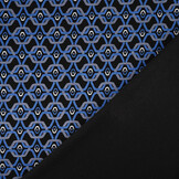 Viscose Punta Di Roma Retro Chain Blauw