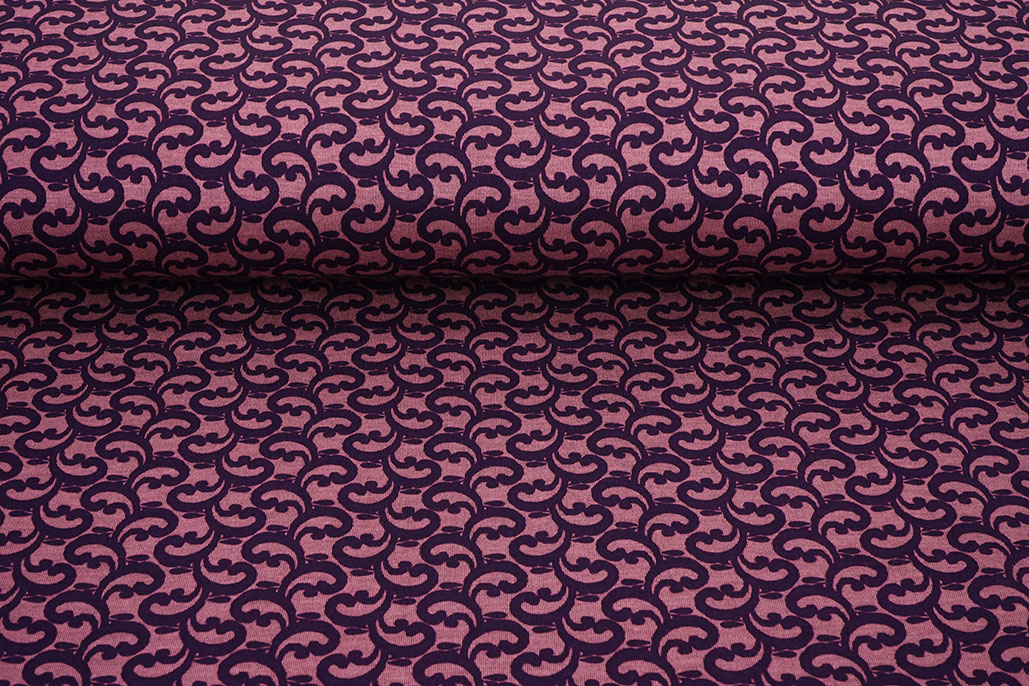 Viskose Punta Di Roma Curly Rosa